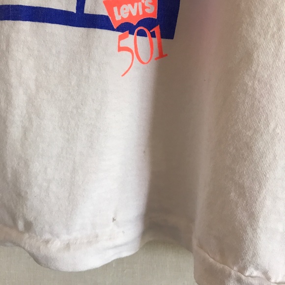 Vintage Levi’s Button Your Fly Tank Top Retro XL - Picture 5 of 6